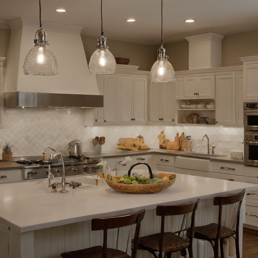 Practical visual for What color temperature works best for kitchen pendant lighting